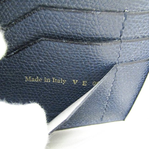 Valextra Punch Long Wallet With Coin Purse/3 Cards V9U14 Men,Women  Calfskin ... - Picture 14 of 15